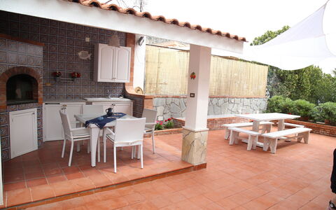 Villa Di Sofia: Property, Building, Room, House, Interior Design, Furniture, Floor, Real Estate, Architecture, Patio