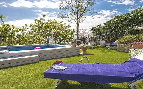 Villa Di Sofia: Property, Grass, Backyard, Leisure, House, Lawn, Real Estate, Yard, Swimming Pool, Tree