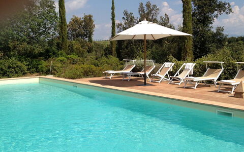 Lavacchio 14: Water, Sky, Cloud, Property, Swimming Pool, Azure, Plant, Outdoor Furniture, Shade, Tree