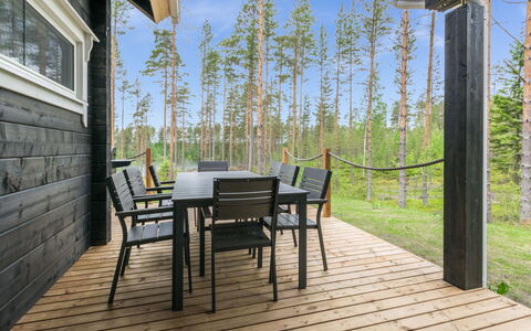 Miilu: Furniture, Chair, Outdoor Furniture, Table, Wood, Outdoor Table, Kitchen & Dining Room Table, Shade, Garden, Umbrella