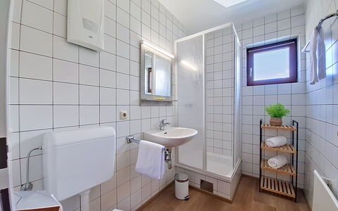 Zell am See 678: Interior Design, Bathroom, Plumbing Fixture, Bathroom Sink, Flooring, Floor, Sink, Room, Toilet, Tap