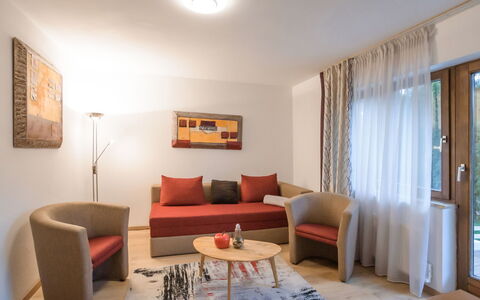 Zell am See 678: Furniture, Table, Couch, Comfort, Picture Frame, Curtain, Wood, Interior Design, Building, Flooring