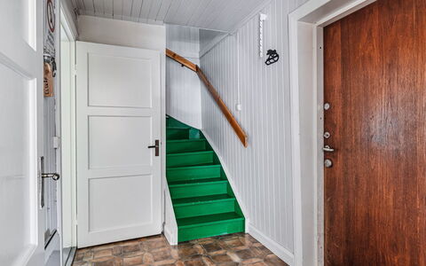 Mjöshult: Door, Wood, Building, Stairs, Flooring, Floor, Home Door, Wood Stain