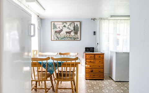 Bredasjö: Furniture, Cabinetry, Table, Chair, Building, Drawer, Wood, Picture Frame, Interior Design, Window