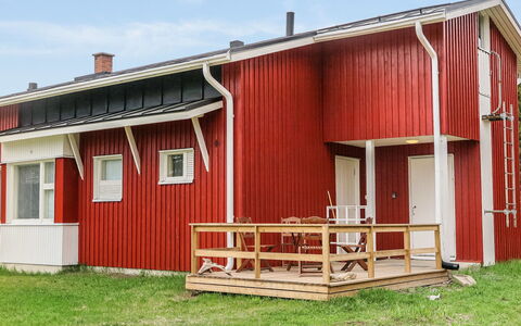 Itäkoski 2: Furniture, Chair, Outdoor Furniture, Table, Wood, Outdoor Table, Kitchen & Dining Room Table, Shade, Garden, Umbrella