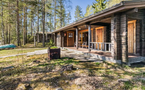 Kesäranta 7: Furniture, Chair, Outdoor Furniture, Table, Wood, Outdoor Table, Kitchen & Dining Room Table, Shade, Garden, Umbrella