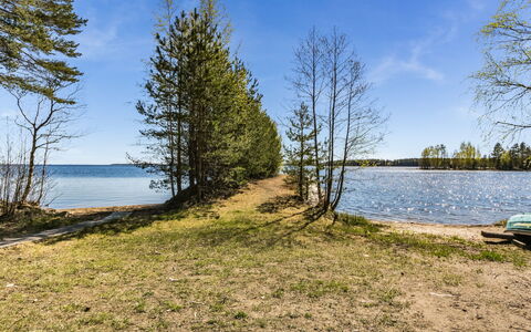Kesäranta 7: Furniture, Chair, Outdoor Furniture, Table, Wood, Outdoor Table, Kitchen & Dining Room Table, Shade, Garden, Umbrella