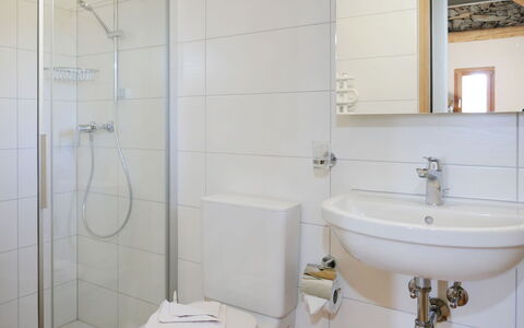 Rustico Andrea: Bathroom, Property, Tap, Room, Plumbing Fixture, Wall, Tile, Bathroom Accessory, Architecture, Interior Design