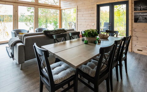 Villa Kurki: Wood, Cottage, Log Cabin, Forest, Shed, Garden Buildings, Larch, Woodland, Wood Stain