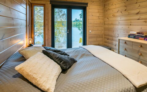 Villa Kurki: Wood, Cottage, Log Cabin, Forest, Shed, Garden Buildings, Larch, Woodland, Wood Stain