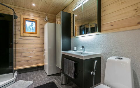 Villa Kurki: Wood, Cottage, Log Cabin, Forest, Shed, Garden Buildings, Larch, Woodland, Wood Stain