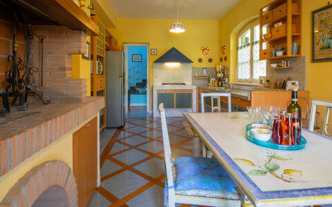 Nicoletta: Room, Property, Building, Yellow, Furniture, Table, House, Interior Design, Dining Room, Real Estate