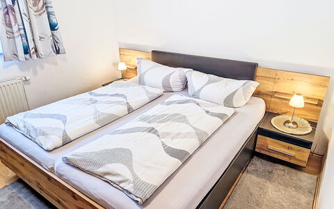 Christine: Bedroom, Bed, Interior Design, Furniture, Bedding, Bed Frame, Bed Sheet, Room, Linens, Throw Pillow