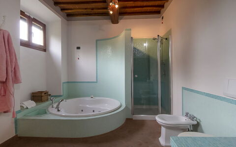 Podere: Plumbing Fixture, Property, Bathtub, Tap, Bathroom, Sink, Purple, Wood, Interior Design