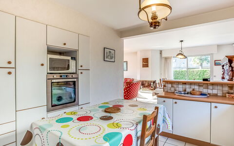 Grah Moullac: Room, Property, Furniture, Kitchen, Interior Design, Building, House, Yellow, Cabinetry, Home