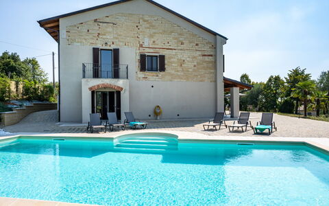 Casa Chiara (Sic400): Water, Property, Sky, Building, Plant, Swimming Pool, Blue, Azure, Tree, Window