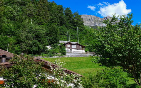 Chalet Guldeli: Plant, Cloud, Sky, Property, Building, Green, Botany, Blue, Natural Landscape, Mountain