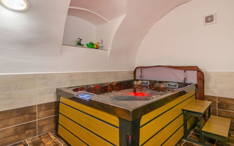 Pool & Wellness Estate: Property, Room, Interior Design, Furniture, House, Building, Real Estate, Architecture, Floor, Table