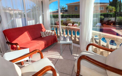 Villa Pasja: Property, Room, Furniture, Building, Real Estate, Interior Design, House, Balcony, Porch, Suite