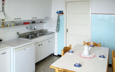 Casa del Pernambuco (Ptl205): Room, Kitchen, Property, Countertop, Furniture, Cabinetry, Yellow, Building, Major Appliance, Interior Design