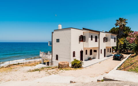 Marina di Caronia 110: Plant, Sky, Building, Water, Window, Door, Azure, House, Tree, Landscape