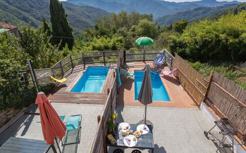 Ciliegi: Swimming Pool, Property, Leisure, Tourism, Hill Station, Vacation, Resort, Mountain, Real Estate, House