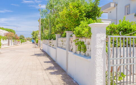 Villa Orchidea: Residential Area, Property, Neighbourhood, Fence, Wall, Tree, Real Estate, Yellow, Architecture, Land Lot