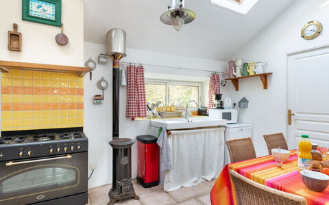 La Duchesse: Property, Cabinetry, Table, Picture Frame, Lighting, Interior Design, Kitchen, Wood, Flooring, Countertop