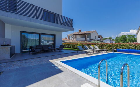 Villa Isabela: Water, Sky, Plant, Swimming Pool, Building, Shade, House, Outdoor Furniture, Real Estate, Leisure
