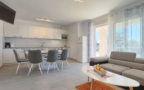 Villa Zirdum: Room, Furniture, Property, Interior Design, Building, Living Room, Floor, House, Table, Wall
