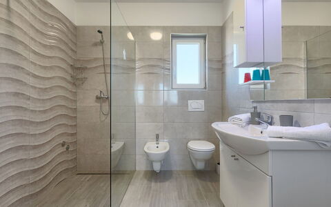 Villa Zirdum: Mirror, Sink, Tap, Plumbing Fixture, Property, Bathroom Sink, Bathroom, Interior Design, Building
