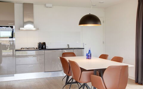 Oesterdam Resort: Room, Property, Interior Design, Furniture, Building, Floor, Table, Dining Room, House, Ceiling