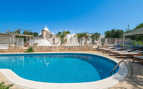 Borgo Marianna: Water, Sky, Plant, Property, Swimming Pool, Blue, Azure, Tree, Architecture, Building