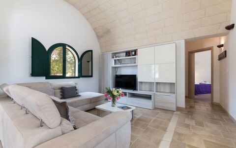 Borgo Marianna: Furniture, Table, Plant, Cabinetry, Couch, Houseplant, Interior Design, Floor, House, Living Room