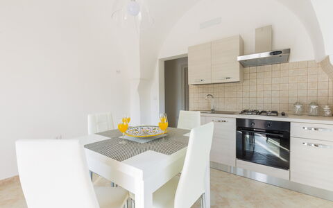 Lamia Di Nonna Mena: Property, Room, Furniture, Interior Design, Kitchen, Building, House, Real Estate, Floor, Yellow