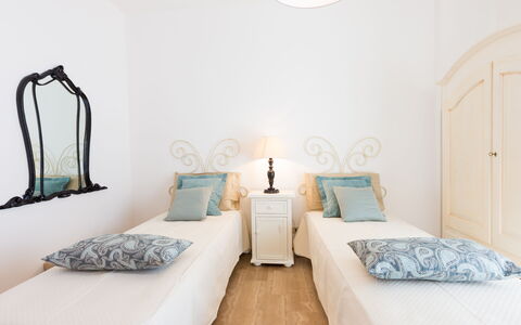 Villa Stelladali: Bedroom, Room, Bed, Furniture, Property, Interior Design, Bed Sheet, Design, Bed Frame, Suite
