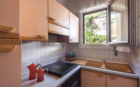 Villa Victory: Property, Room, Countertop, Cabinetry, Kitchen, Furniture, Building, House, Interior Design, Real Estate