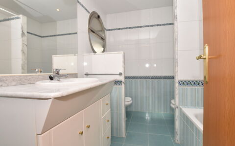 Medisol: Bathroom, Property, Room, Interior Design, Floor, Sink, Tile, Architecture, Plumbing Fixture, Building
