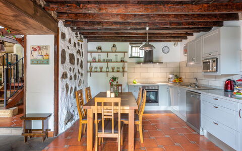Villa Torrita: Property, Room, Building, Furniture, Ceiling, Interior Design, Kitchen, House, Real Estate, Loft