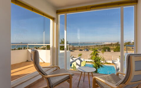 Villa Blue Ocean: Property, Room, Real Estate, Interior Design, Building, Furniture, Azure, House, Suite, Apartment