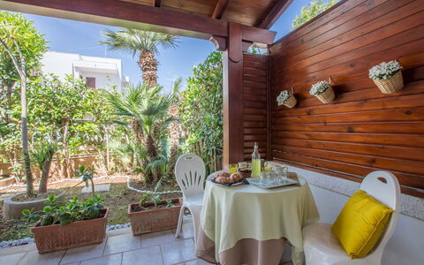 Villa Anna: Property, Room, Building, Real Estate, House, Interior Design, Villa, Porch, Patio, Furniture