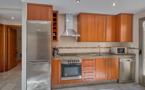 Zephyrus: Cabinetry, Countertop, Building, Furniture, Kitchen Stove, Kitchen Appliance, Home Appliance, Kitchen, Wood, Orange