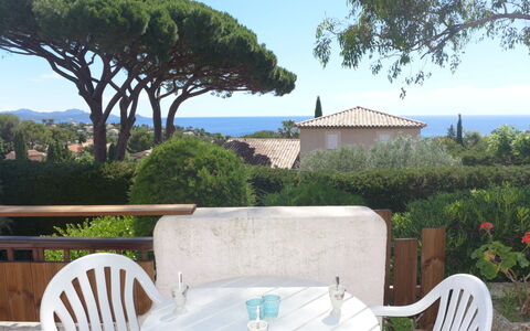 Le Romarin: Sky, Plant, Furniture, Property, Table, Azure, Tree, Chair, Outdoor Furniture, Leisure