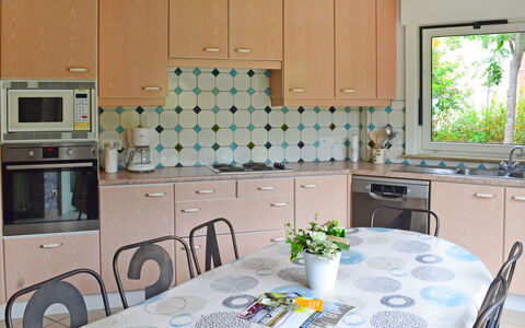 Memories: Countertop, Cabinetry, Furniture, Property, Sink, Kitchen Sink, Kitchen Stove, Kitchen Appliance, Blue, Interior Design