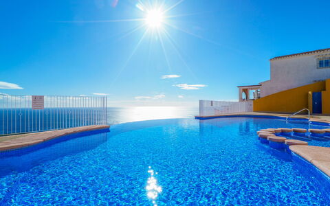 Moraira 905: Water, Blue, Swimming Pool, Sky, Leisure Centre, Architecture, Leisure, Sunlight, Real Estate, Building