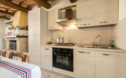 Green Wellness House: Furniture, Cabinetry, Countertop, Property, Sink, Tap, Building, Wood, Kitchen Sink, Kitchen
