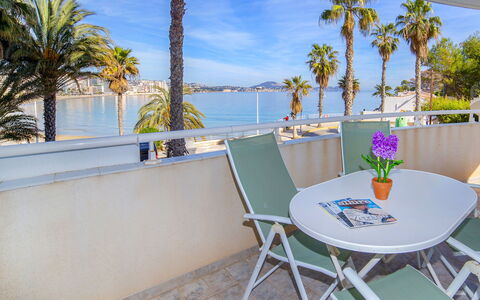 Rocamar: Property, Real Estate, Vacation, House, Building, Apartment, Room, Table, Balcony, Furniture
