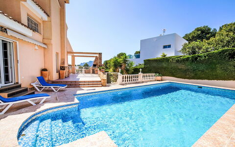 Nadine: Blue, Swimming Pool, Residential Area, Resort, Leisure, Estate, Balcony, Eco Hotel, Villa, Vacation