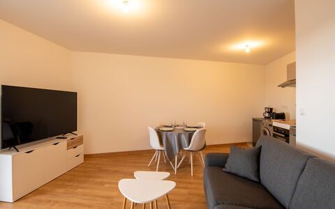 Les Cavaliers: Property, Furniture, Table, Building, Interior Design, Cabinetry, Wood, Couch, Lighting, Comfort