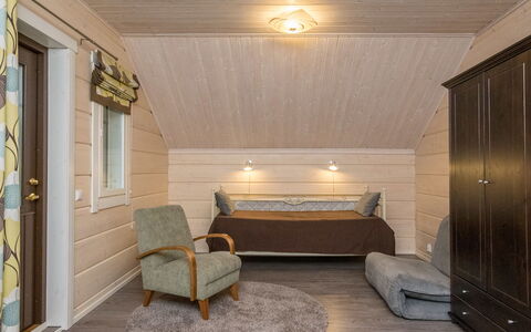 Villa Puronotko: Furniture, Chair, Outdoor Furniture, Table, Wood, Outdoor Table, Kitchen & Dining Room Table, Shade, Garden, Umbrella